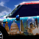 Illustration for article titled Mini Cooper Covered In One Million Swarovski Crystals... Is Proud To Be An American?